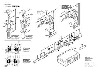 BOSCH Bürstenhalter | Ersatzteile für GBH 8/65 DCE | 1614336005