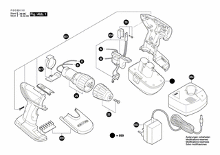 BOSCH Schnellspannbohrfutter | Ersatzteile f�r 2311, 2312...