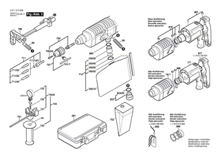 BOSCH Zusatzhandgriff | Ersatzteile f�r GBH 2-20 S | 160202507H