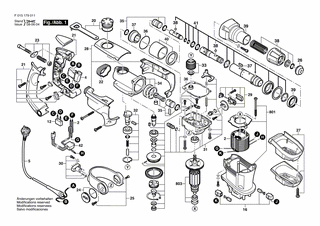 BOSCH Umsetzgetriebe | Ersatzteile f�r 1790 - 2610398834