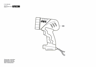 BOSCH Taschenleuchte | Ersatzteile f�r 2009 - 2610399477