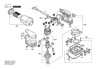 BOSCH Polschuh 230V | Ersatzteile f�r 7250, 7312 - 2610399623