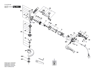 BOSCH Feststelleinheit | Ersatzteile f�r 9340, 9345 - 2610399708