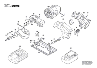 BOSCH Sicherungsmutter | Ersatzteile f�r PKS 18 LI, 2975 - 2610904165