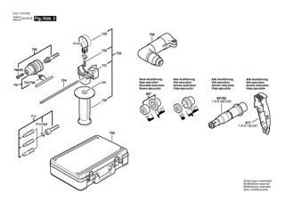 BOSCH Winkelbohrkopf SDS-PLUS | Ersatzteile für GBH 2-24 DS | 1618580000