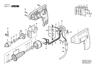 BOSCH Bohrfutter | Ersatzteile f�r 6225-80 - 2610907640