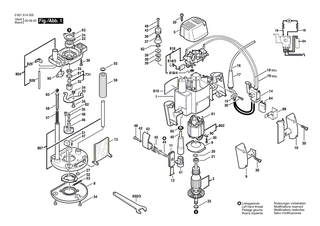 BOSCH Zeiger | Ersatzteile f�r GOF 1200 A, GOF 1300 ACE - 2610907865
