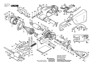 BOSCH Einstellschraube | Ersatzteile f�r GBS 100 AE, GBS 100 A - 2610908637