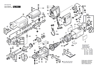 BOSCH Messerhalter | Ersatzteile fr GSA 1100 PE - 2610908866