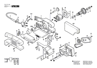 BOSCH Unterlage | Ersatzteile f�r 7313, 1100H1 - 2610909579
