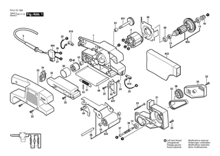 BOSCH Unterlage | Ersatzteile f�r 7313, 1100H1 - 2610909579