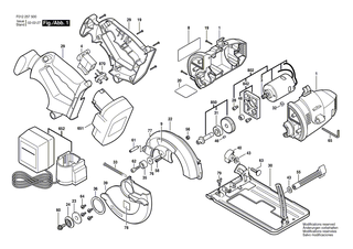 BOSCH Schraube SCHWARZ | Ersatzteile f�r GSA 1200 E, 2975 - 2610909719