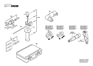 BOSCH Knebelgriff SCHWARZ | Ersatzteile für GBH 2-24 DSR | 1612026037