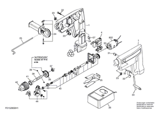 BOSCH Akku-Paket | Ersatzteile f�r 2735H1, 2735U2 - 2610910474