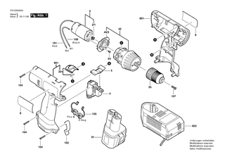 BOSCH Verstellschieber | Ersatzteile f�r 2645, 2745 - 2610910668