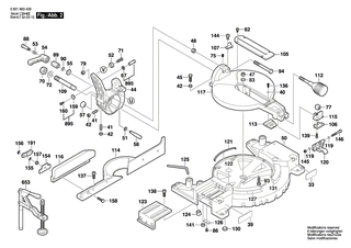 BOSCH Schraube | Ersatzteile f�r GKG 24 V, GCM 10 - 2610910762