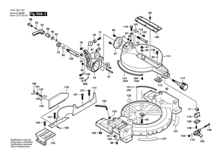 BOSCH Zwischenplatte | Ersatzteile f�r GCM 12 - 2610910837