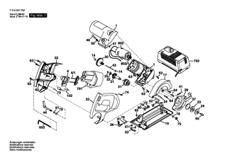 BOSCH Akku-Paket 1,3A | Ersatzteile f�r 2745 - 2610910938