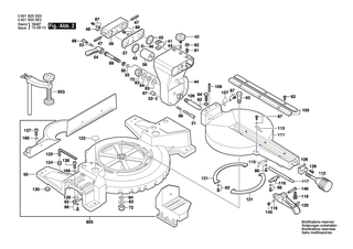 BOSCH Spannhebel | Ersatzteile f�r GCM 10 S - 2610911559