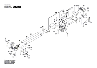 BOSCH Gummi-Ohrkissen | Ersatzteile f�r GCM 10 S, GCM 10 SD - 2610911584