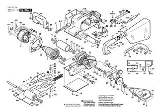 BOSCH Hinweisschild | Ersatzteile f�r GBS 100 AE, GBS 100 A - 2610911699