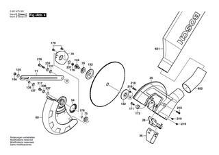 BOSCH Schraube | Ersatzteile f�r GCM 10 SD, GCM 12 SD - 2610911871