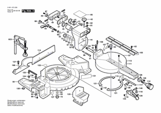 BOSCH Schraubbolzen | Ersatzteile f�r GCM 10 S - 2610911884