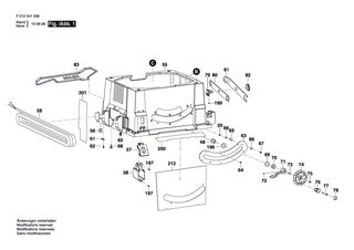 BOSCH Sicherungsmutter | Ersatzteile f�r GCM 10 S, GTS 10 J - 2610911901
