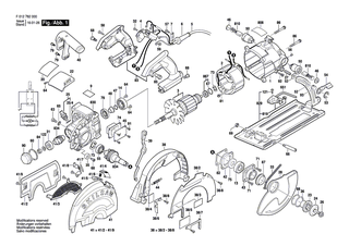 BOSCH Scheibe | Ersatzteile f�r HD 7780 - 2610912616