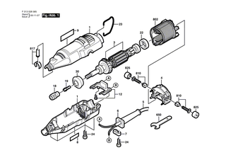 BOSCH Ein/Aus-Schalter | Ersatzteile f�r 200, 285 - 2610912849