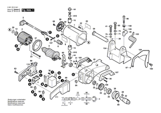 BOSCH Zahnrad | Ersatzteile f�r GCO 14-1 - 2610913046