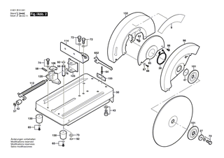BOSCH Schraube | Ersatzteile f�r GCO 14-1 - 2610913114