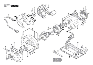 BOSCH Rollenbolzen | Ersatzteile f�r 5164, 5766 - 2610914058