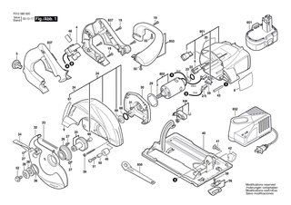 BOSCH Rollenbolzen | Ersatzteile f�r 5164, 5766 - 2610914058