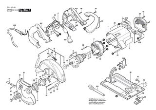 BOSCH Rollenbolzen | Ersatzteile f�r 5164, 5766 - 2610914058