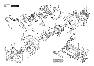 BOSCH Rollenbolzen | Ersatzteile f�r 5164, 5766 - 2610914058