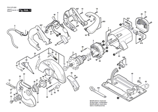 BOSCH Rollenbolzen | Ersatzteile f�r 5164, 5766 - 2610914058