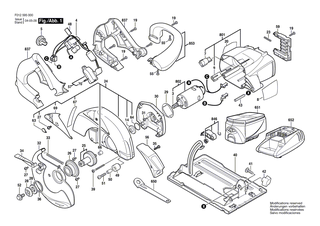 BOSCH Rollenbolzen | Ersatzteile f�r 5164, 5766 - 2610914058