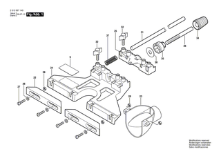 BOSCH Schraube | Ersatzteile f�r GCM 10 SD, GCM 12 SD - 2610914401