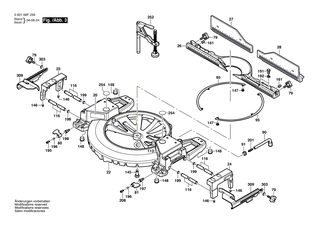 BOSCH Verschlusshebel | Ersatzteile f�r GCM 12 SD - 2610915688