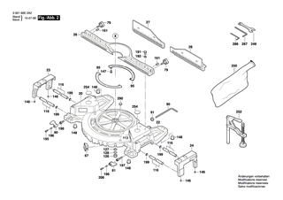 BOSCH Verschlusshebel | Ersatzteile f�r GCM 12 SD - 2610915688