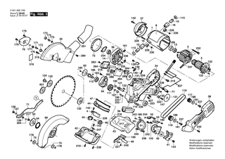 BOSCH Prallschutz | Ersatzteile f�r GCM 10 SD, GCM 12 SD - 2610915722