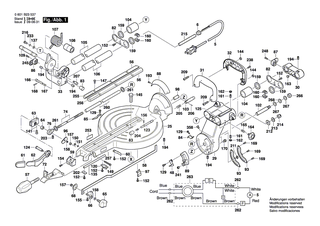 Molette butée GCM10SD GCM12SD Bosch scie onglet pièce 2610915687