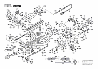 BOSCH Kabelt�lle | Ersatzteile f�r GCM 10 SD, GCM 12 SD -...