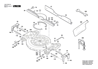 BOSCH Parallelanschlag | Ersatzteile f�r GCM 12 SD - 2610915769