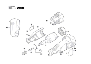 BOSCH Elektromotor | Ersatzteile f�r 7700 - 2610916207