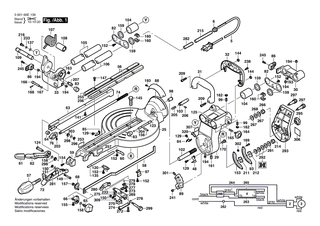 BOSCH Einklebeblatt | Ersatzteile f�r GCM 12 SD - 2610917096