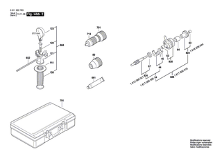 BOSCH Innensechskantschraube DIN 912-M5x20-8.8 | Ersatzteile f�r 11 222 EVSG | 2910141162