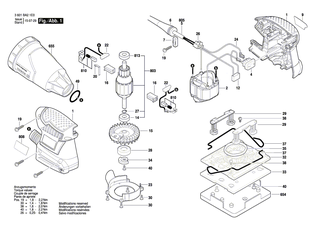 BOSCH Kugellager | Ersatzteile f�r GSS 140 A, GTR 30 - 2610917489