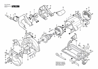 BOSCH Handgriff-Set | Ersatzteile f�r 5766 - 2610918677